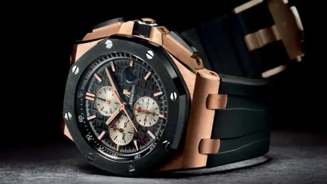 Der neue Royal Oak Offshore Chronograph in Roségold