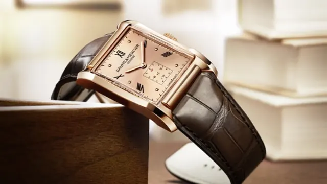 Highlight der aktuellen Hampton-Kollektion von Baume & Mercier