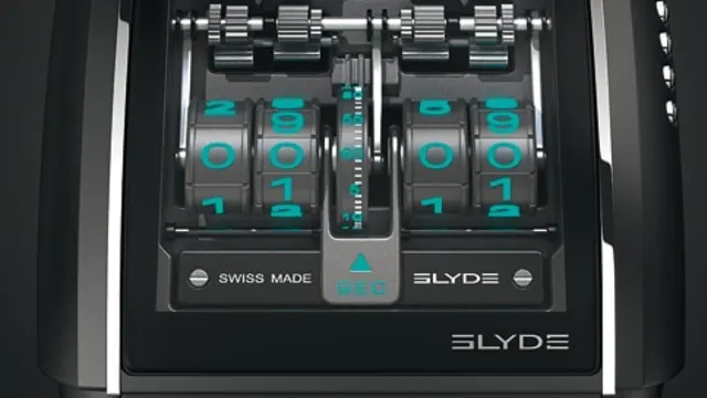 Virtuelle Komplikationen: Die neue "Slyde" von Jorg Hysek für HD3 Complications offeriert traditionelle Uhrmacherei auf einem Touchscreen, der hier eine mechanisch gesteuerte, digitale Zeitanzeige mit springender Stunde simuliert