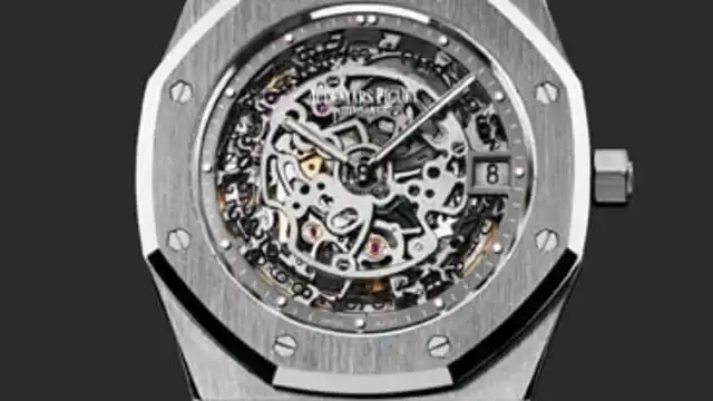 Sondermodell zum 40. Geburtstag: die Royal Oak Skelettuhr von Audemars Piguet