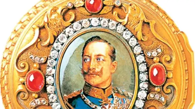 A. Lange & Söhne baute diese Taschenuhr, die Kaiser Wilhelm II. 1898 beim Staatsbesuch in Konstantinopel dem Sultan schenkte