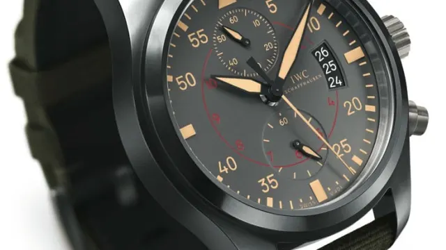 Der Flieger-Chronograph Top Gun Miramar von IWC