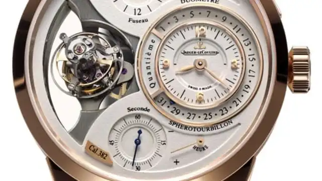 Die hochkomplizierte Duomètre à Sphérotourbillon von Jaeger-LeCoultre