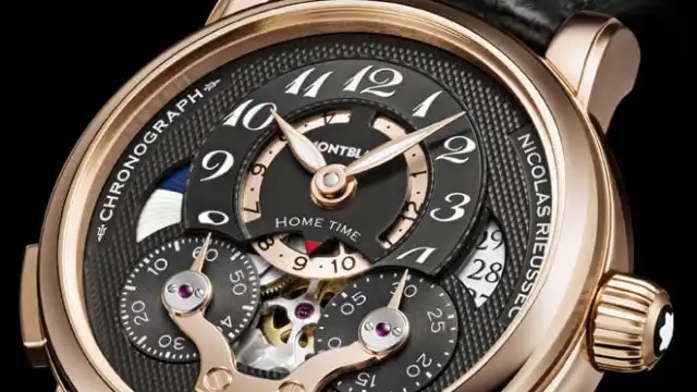 Die Nicolas Rieussec Chronograph Open Hometime von Montblanc