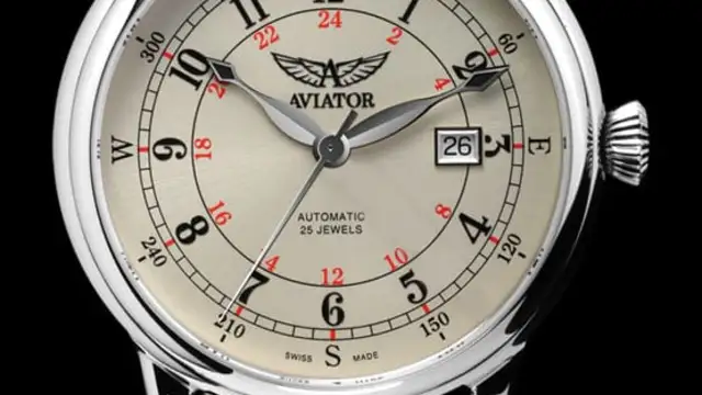 Jetzt Swiss made: das Uhrenmodell Douglas von Aviator