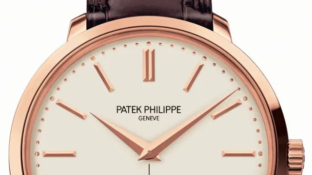 Groß und schlank: die neue Calatrava von Patek Philippe