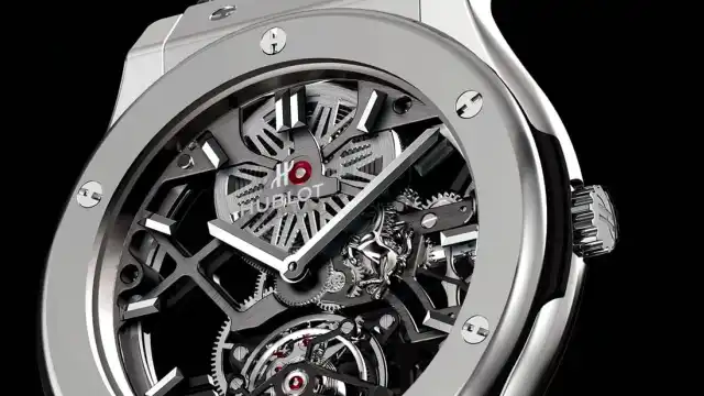 Hublot fertigt die Uhr zum Ferrari: Classic Fusion Skeleton Tourbillon 250 GTO 50th Anniversary