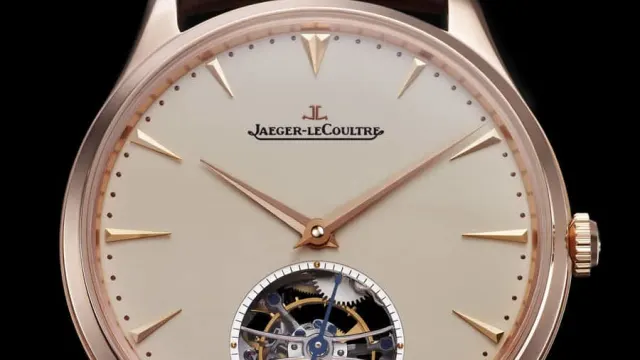 Flache Eleganz: die Master Ultra Thin Tourbillon von Jaeger-LeCoultre