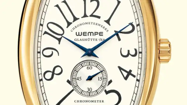 Die Wempe Chronometerwerke XL in Gold