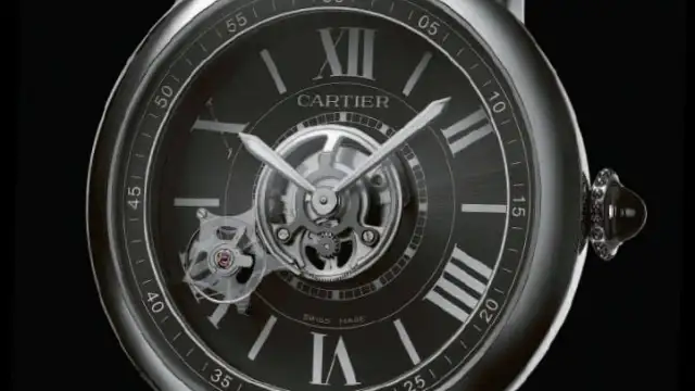 Die Astrotourbillon Carbon Crystal Watch von Cartier