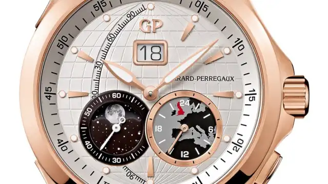 Girard-Perregaux: Traveller Large Date, Moon Phases & GMT Limited Edition John Harrison