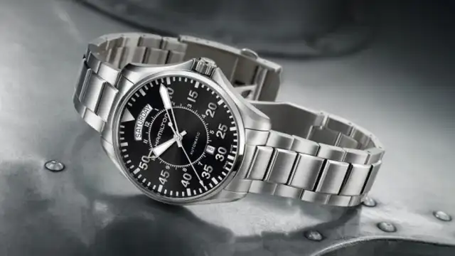 Hamilton: Khaki Pilot Day Date