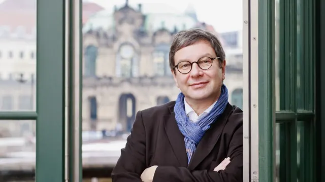 Dr. Peter Plaßmeyer, Direktor des Mathematisch-Physikalischen Salons Dresden (Foto: Jürgen Lösel)