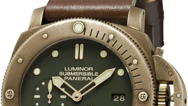 Bronze-Uhr aus dem Hause Panerai: Submersible 1950 3 Days Power Reserve Automatic Bronzo