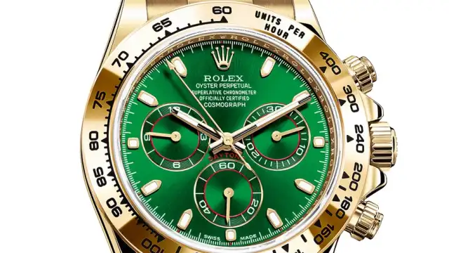 Rolex: Oyster Perpetual Cosmograph Daytona in 18 Karat Gelbgold