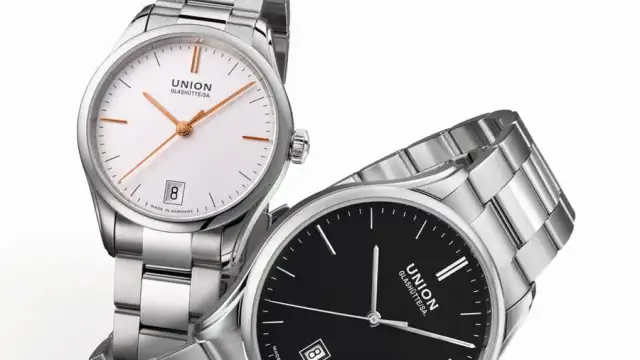 Union Glashütte: Viro Datum in Damen- und Herrengröße