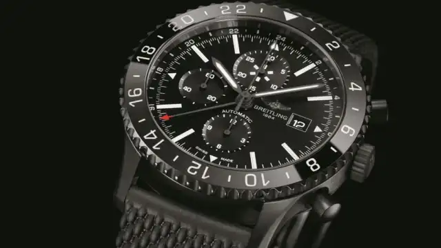 Breitling: Chronoliner Blacksteel