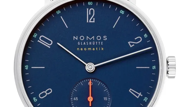 Nomos Glashütte: Tangente neomatik nachtblau