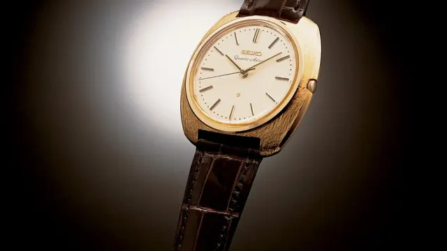 Astron: Die erste serienreife Quarz-Armbanduhr kam 1969 von Seiko.