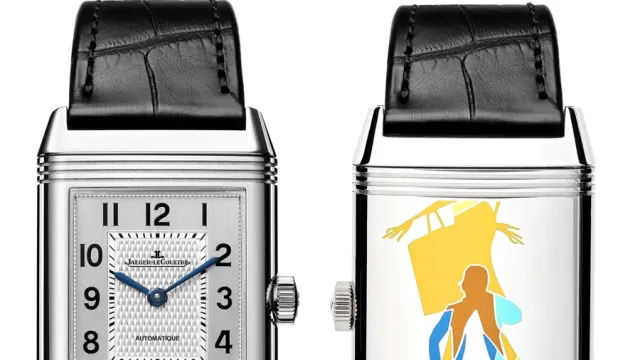 Jaeger-LeCoultre: Reverso meets Pop Art Motiv "Time for Shopping"