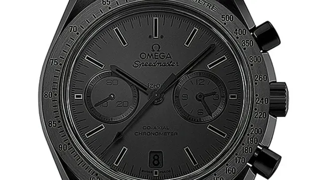 Omega Speedmaster Moonwatch „Dark Side of the Moon" Black Black