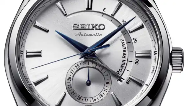 Seiko: Presage Edelstahl SSA303J1 mit blauen Zeigern