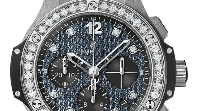 Hublot: Big Bang Jeans Steel Diamonds 41 mm