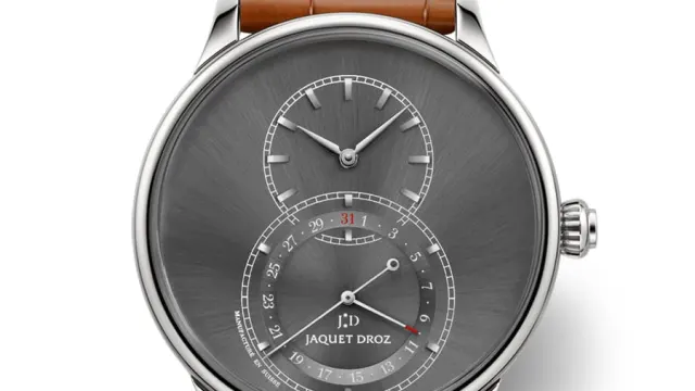 Jaquet Droz: Grande Seconde Quantième Satin-Brushed