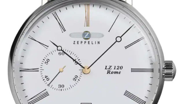 Zeppelin: LZ120 Rome mit weißem Zifferblatt