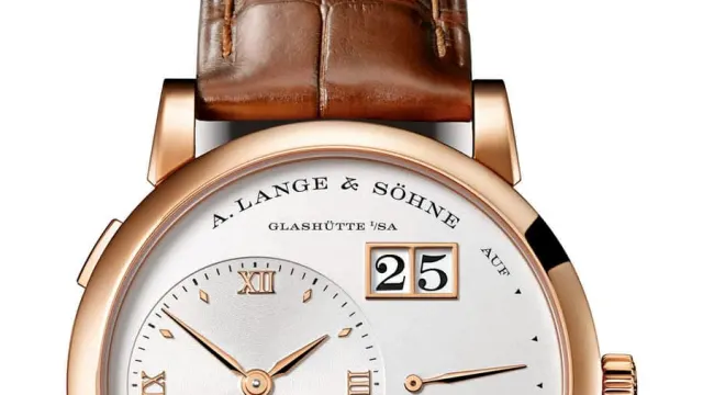 A. Lange & Söhne: Lange 1 in Rotgold