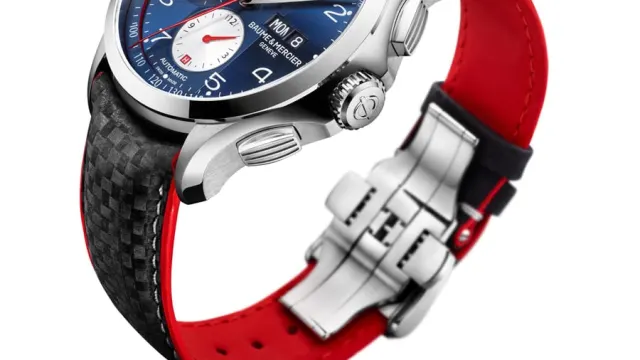 Baume & Mercier: Clifton Club Shelby Cobra in Blau