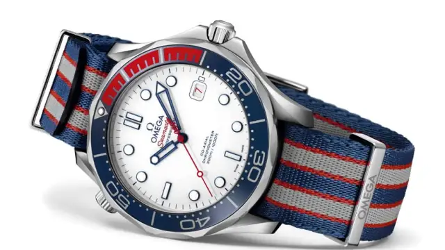 Omega: Seamaster Diver 300M Commander's Watch Limited Edition mit NATO-Band