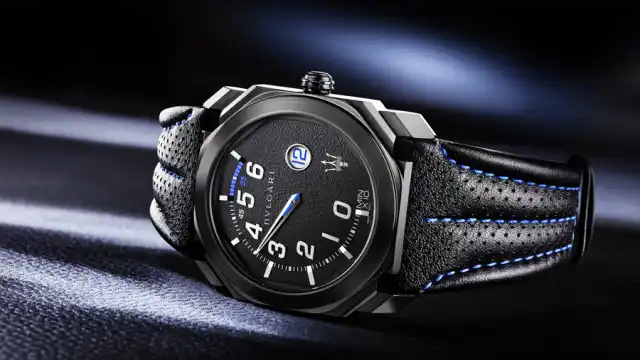 Bulgari: Octo Maserati GranSport mit blauen Akzenten