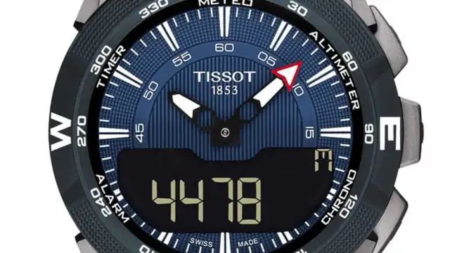 Tissot: T-Touch Expert Solar II in Blau