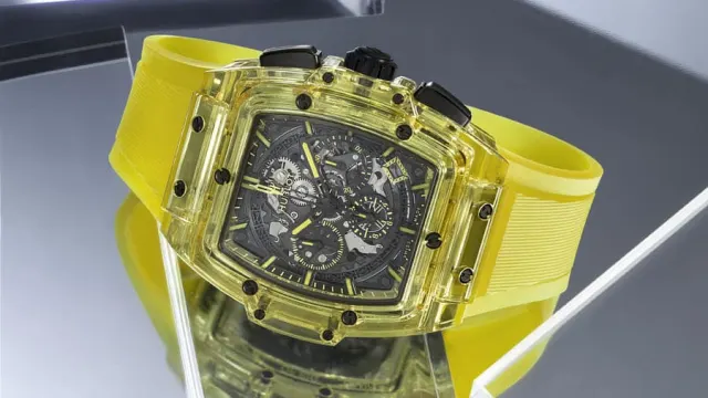 Hublot: Spirit of Big Bang Yellow Sapphire