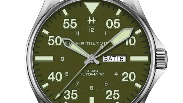 Hamilton: Khaki Pilot Schott NYC