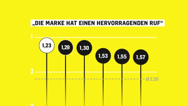 Markenbegehrlichkeit: Diese Marken haben einen hervorragenden Ruf