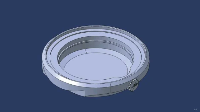 Monocoque-Gehäuse von oben