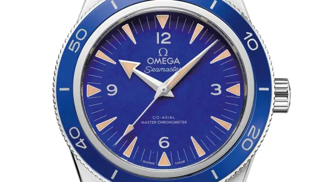 Omega: Seamaster 300 Lapislazuli