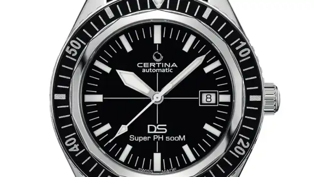 Certina: DS Super PH500M mit schwarzem Zifferblatt