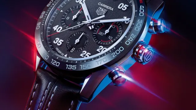 TAG Heuer: Carrera Porsche Chronograph Special Edition 44 mm Calibre Heuer 02 Automatik