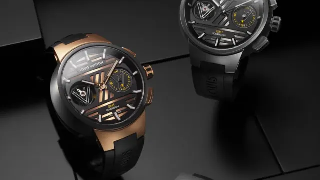 Louis Vuitton: Tambour Curve GMT Flying Tourbillon