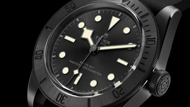 Tudor: Black Bay Ceramic