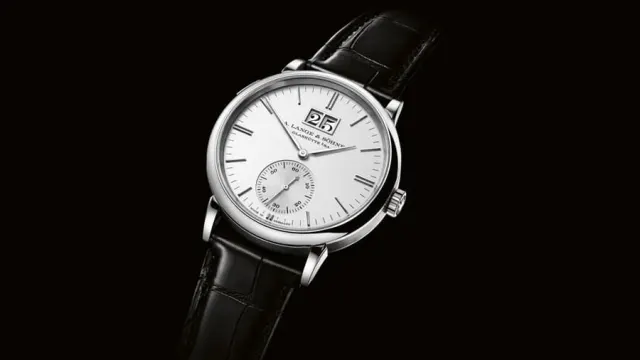 A. Lange & Söhne: Saxonia Großdatum