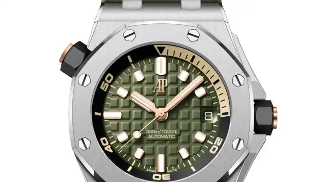 Die neue Audemars Piguet Royal Oak Offshore Diver in Grün