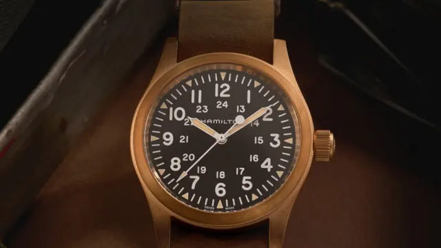 Hamilton: Khaki Field Mechanical Bronze