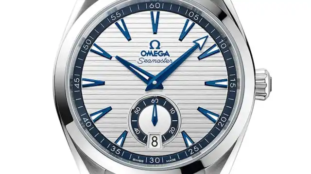 Omega: Seamaster Aqua Terra Small Seconds 41 mm in Edelstahl (6.100 Euro)