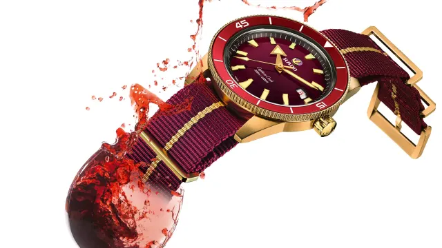 Rado: Captain Cook Bronze Burgundy