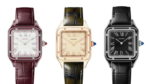 Cartier: Santos-Dumont drei Varianten