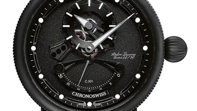 Chronoswiss: Open Gear Resec Black Ice